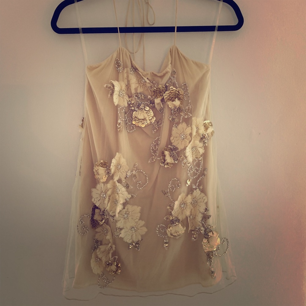 Alice & Olivia halter dress